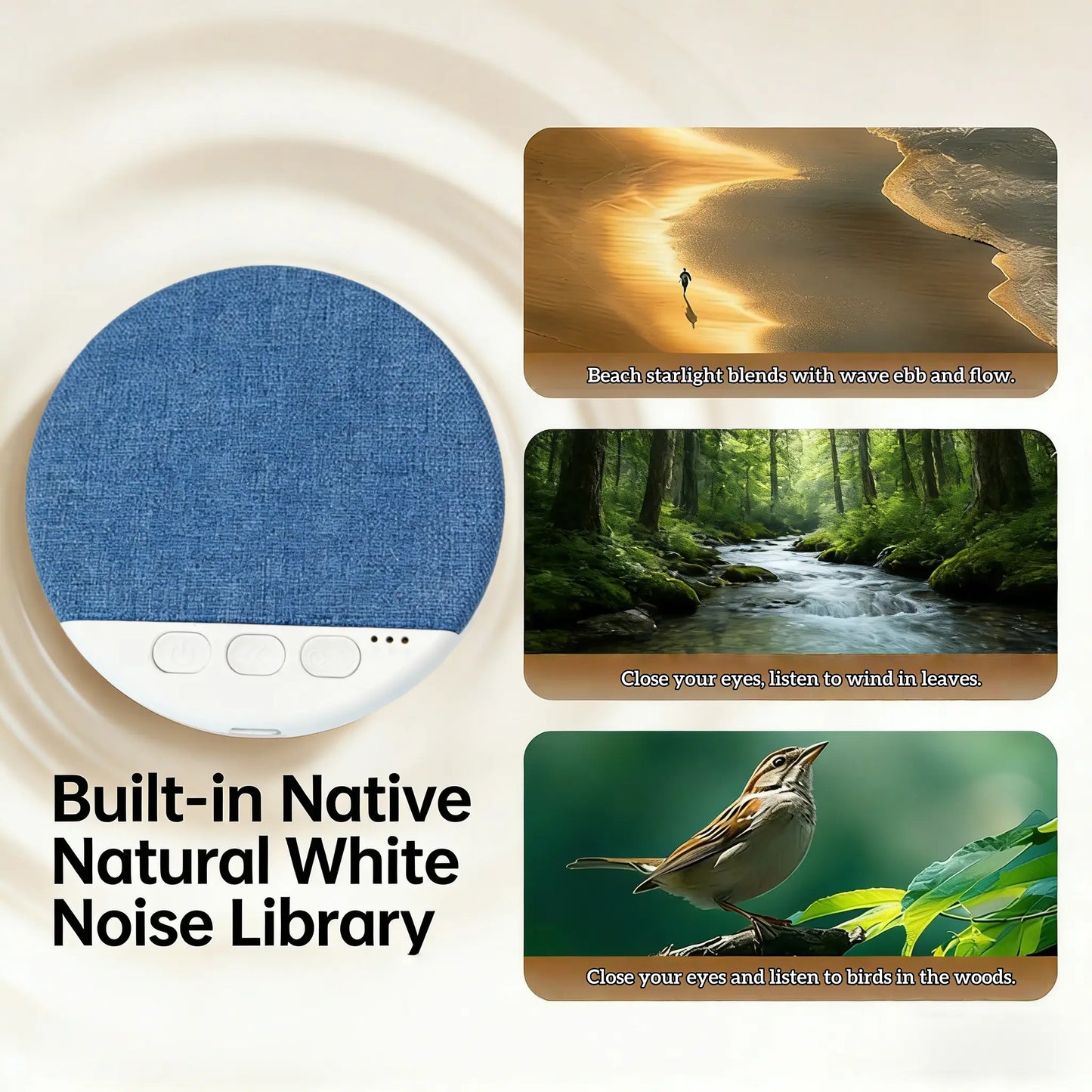 2026 Ultra-Slim Bluetooth Pillow Speaker, Bone Conduction Sound System, Silent Sleep Aid, Portable Rechargeable, Music Player, Wireless, Compatible with Android/Ios. Perfect for Valentine'S, Back-To-School, Travel, and Mother'S Day Gifts.
