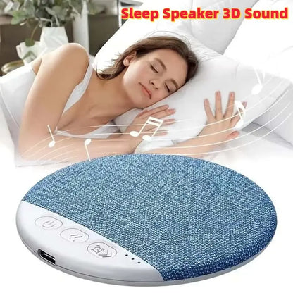 2026 Ultra-Slim Bluetooth Pillow Speaker, Bone Conduction Sound System, Silent Sleep Aid, Portable Rechargeable, Music Player, Wireless, Compatible with Android/Ios. Perfect for Valentine'S, Back-To-School, Travel, and Mother'S Day Gifts.