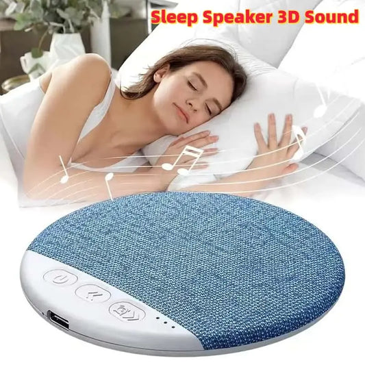 2026 Ultra-Slim Bluetooth Pillow Speaker, Bone Conduction Sound System, Silent Sleep Aid, Portable Rechargeable, Music Player, Wireless, Compatible with Android/Ios. Perfect for Valentine'S, Back-To-School, Travel, and Mother'S Day Gifts.
