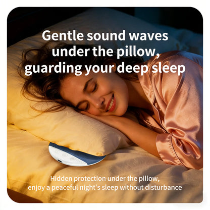 2026 Ultra-Slim Bluetooth Pillow Speaker, Bone Conduction Sound System, Silent Sleep Aid, Portable Rechargeable, Music Player, Wireless, Compatible with Android/Ios. Perfect for Valentine'S, Back-To-School, Travel, and Mother'S Day Gifts.